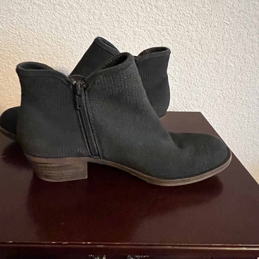 Black Kensie Gerona Zipper Boots Size 6.5 - Picture 8 of 12